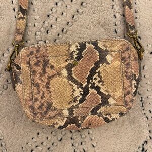 Madewell snakeskin crossbody purse